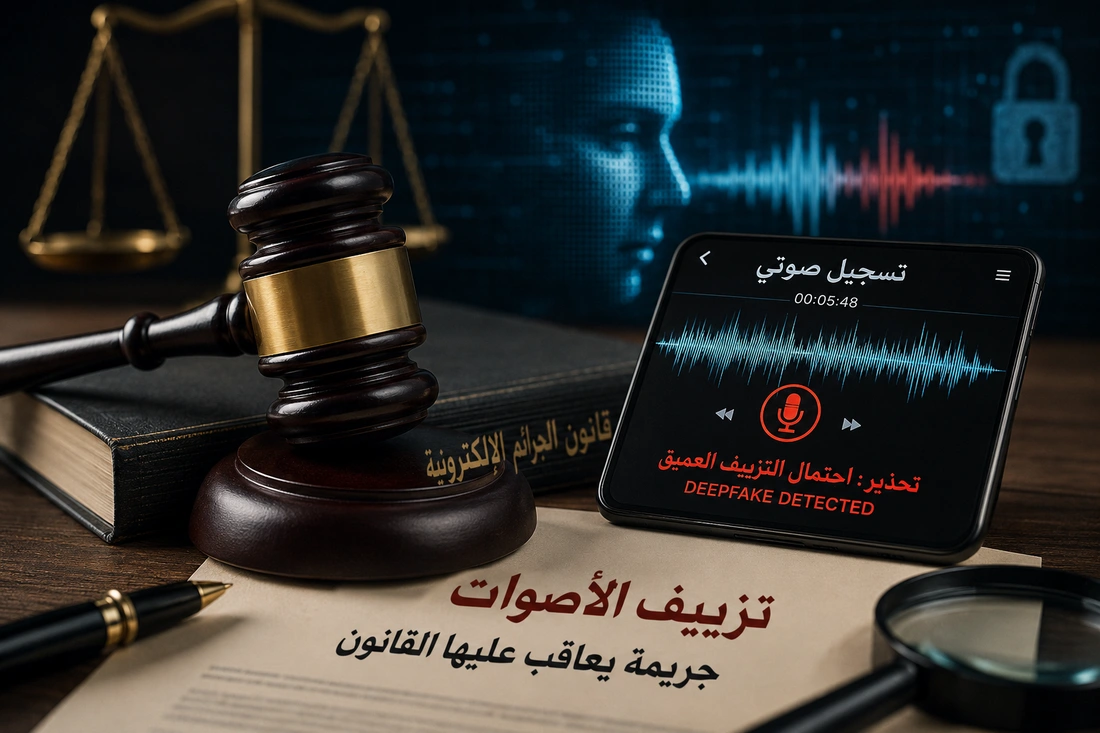 هل أصبح التسجيل الصوتي بلا قيمة أمام المحاكم؟ التزييف العميق للصوت يفرض تحديات قانونية غير مسبوقة